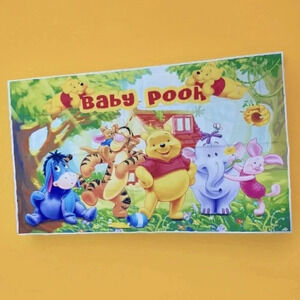 Winnie the Pooh  - baby shower/birthday party banner - 59”w x 35.5” 🍯